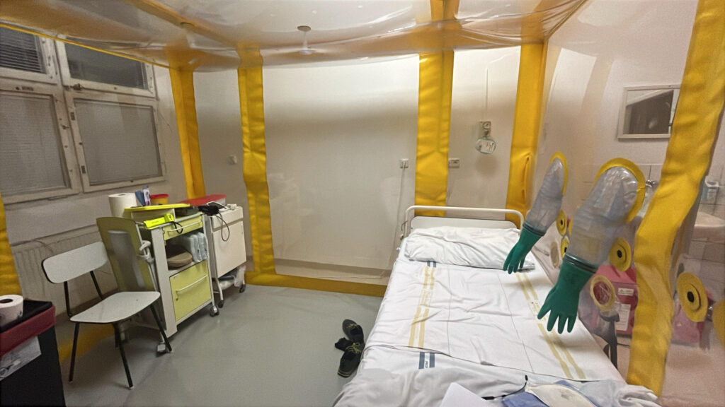Patrick's bio box isolation chamber